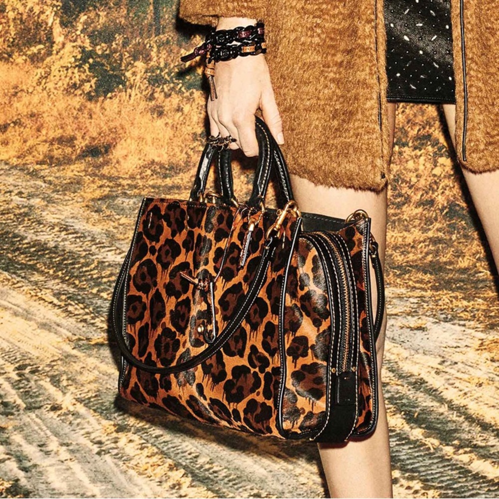 COPY - Coach 1941
Rogue Wild Beast Hair Calf Satchel